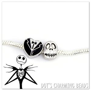 Nightmare Before Christmas Jack Skellington Charms